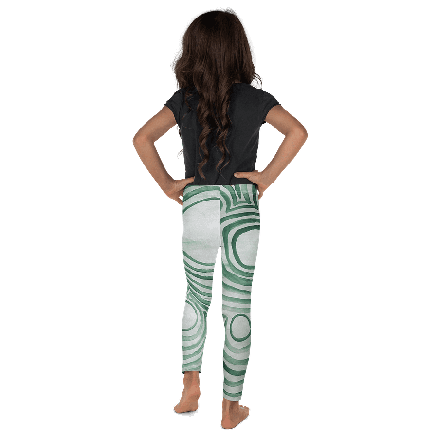 "Green Swirl" Kid's Leggings product image (3)