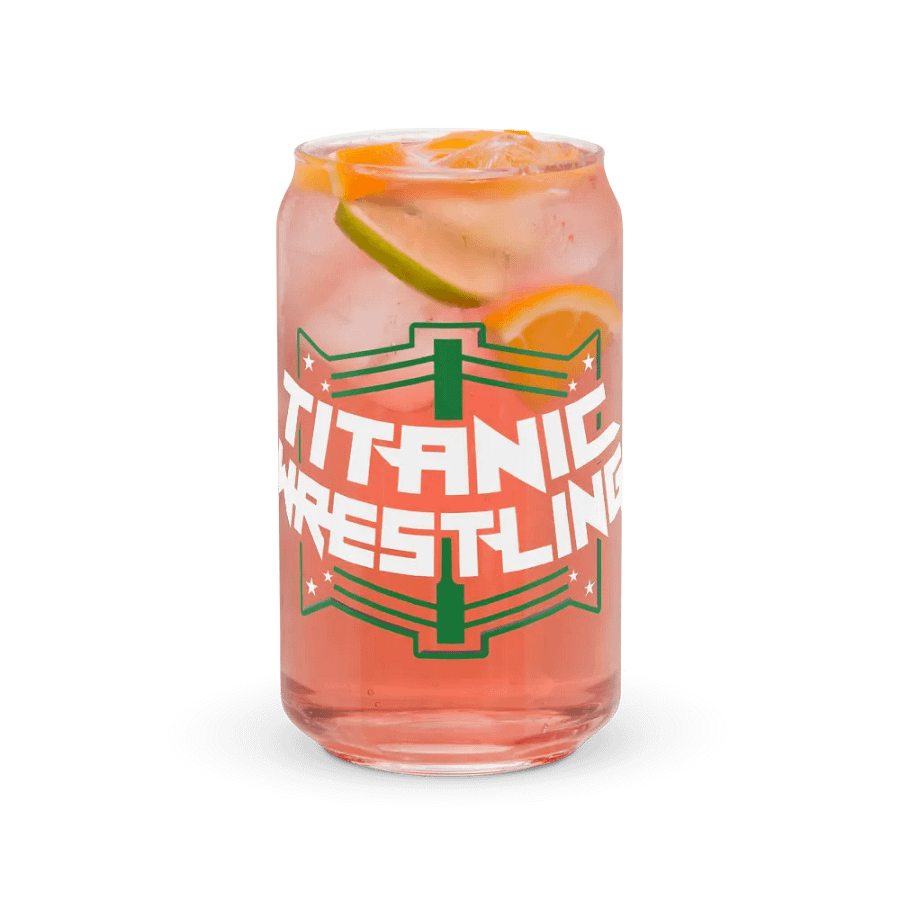 Titanic Logo Can Shaped Glass product image (2)