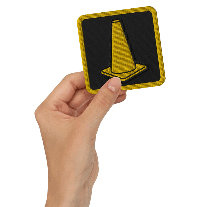 Cone Embroidered Patch product image (2)