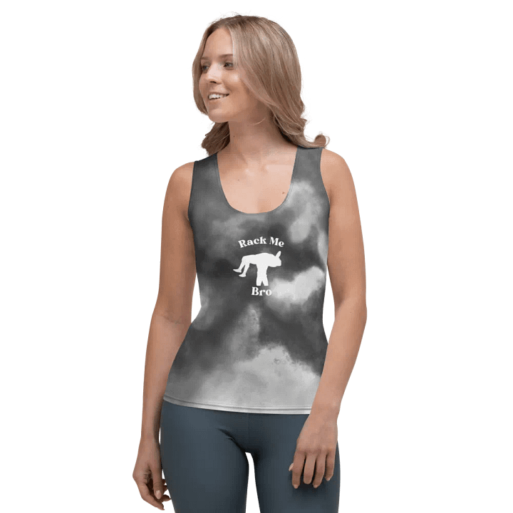 Rack Me Bro Watercolor Crop Top product image (1)
