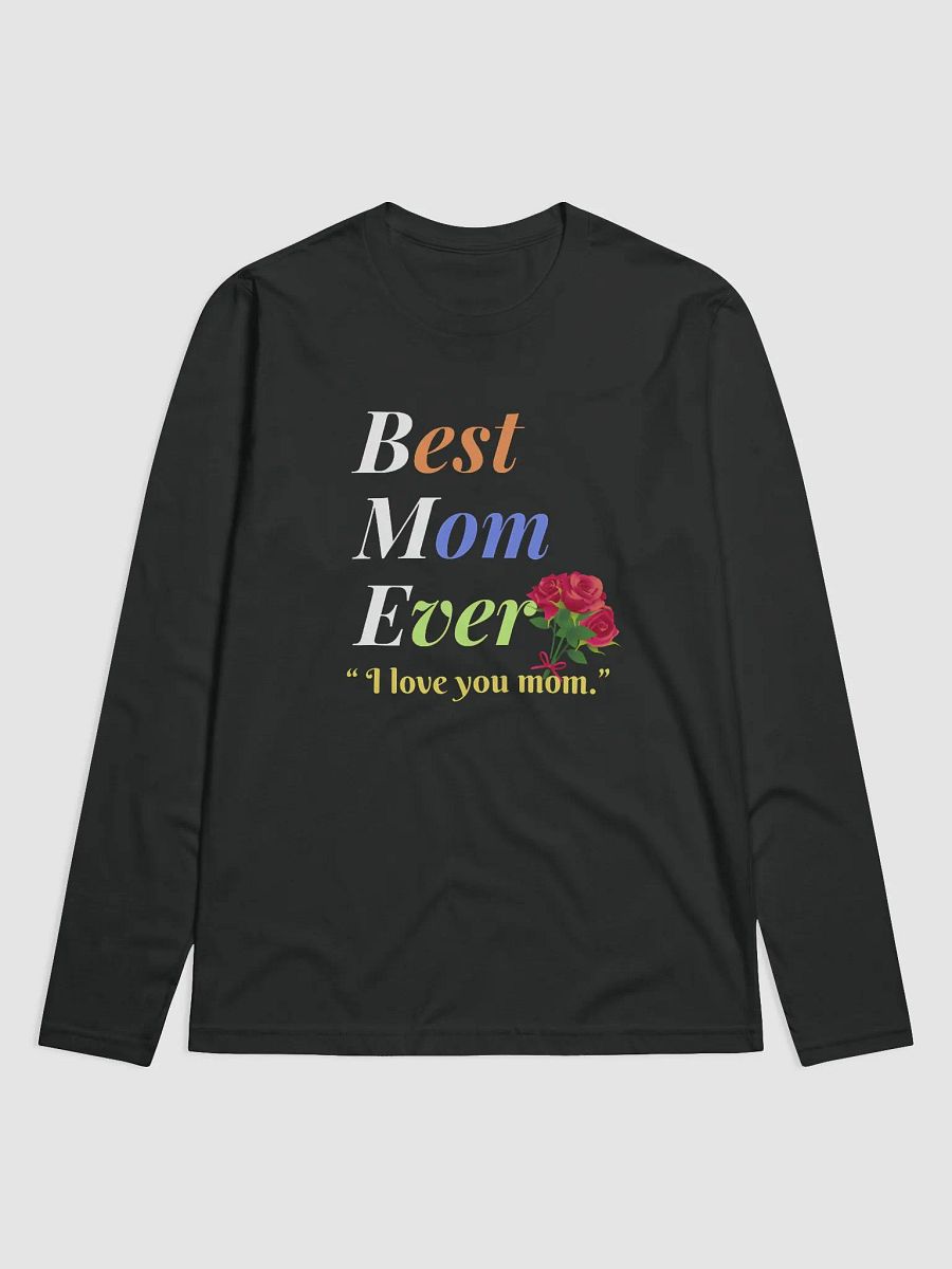 Best Mom Ever Next Level Premium Fitted Long Sleeve Crew product image (1)