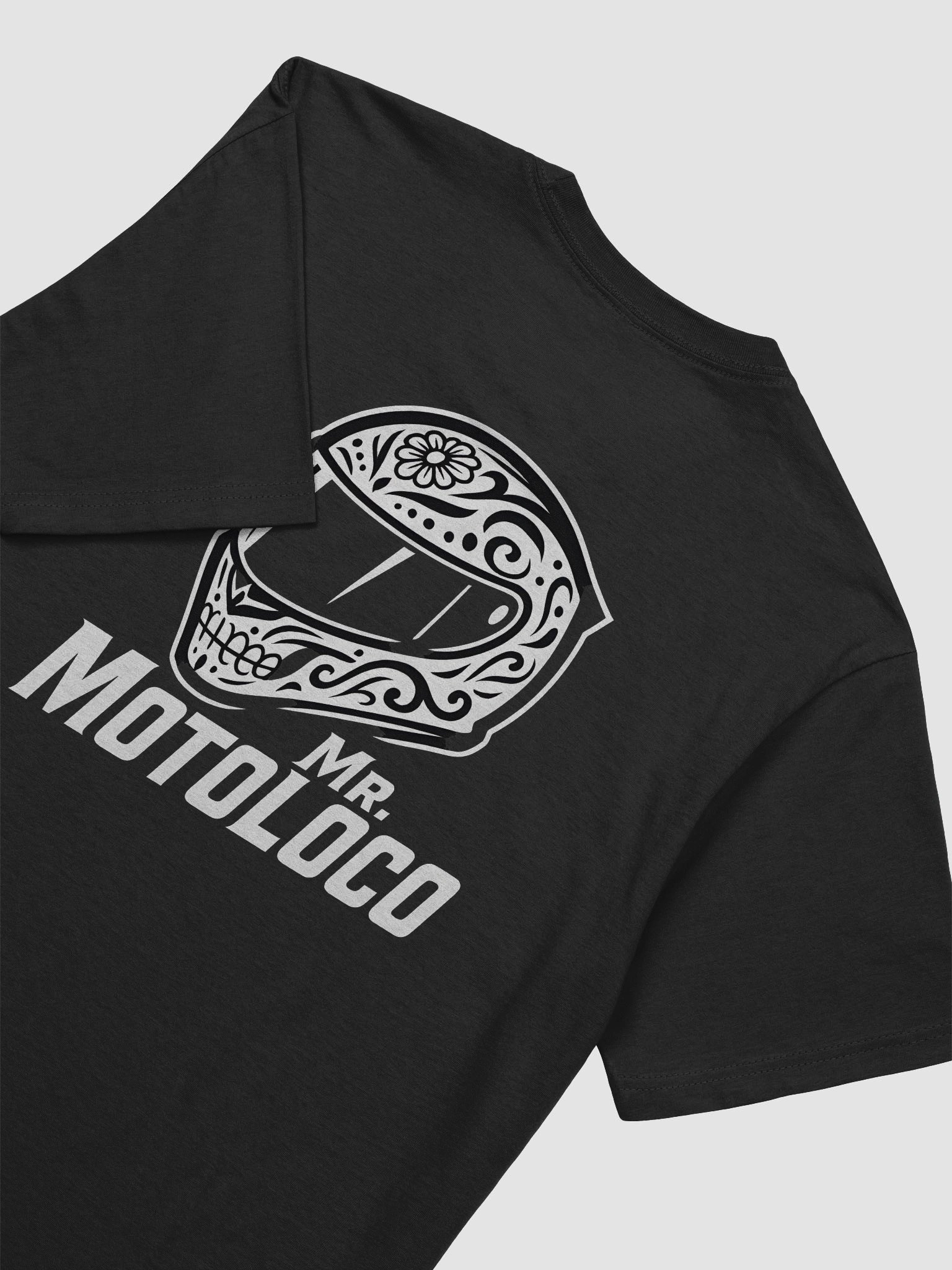 Mr. MotoLoco "SkullLid" Outline Tee product image (51)