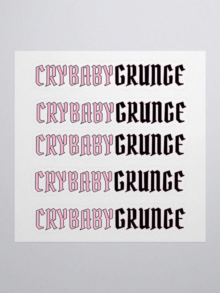 CRYBABY STICKERS product image (1)
