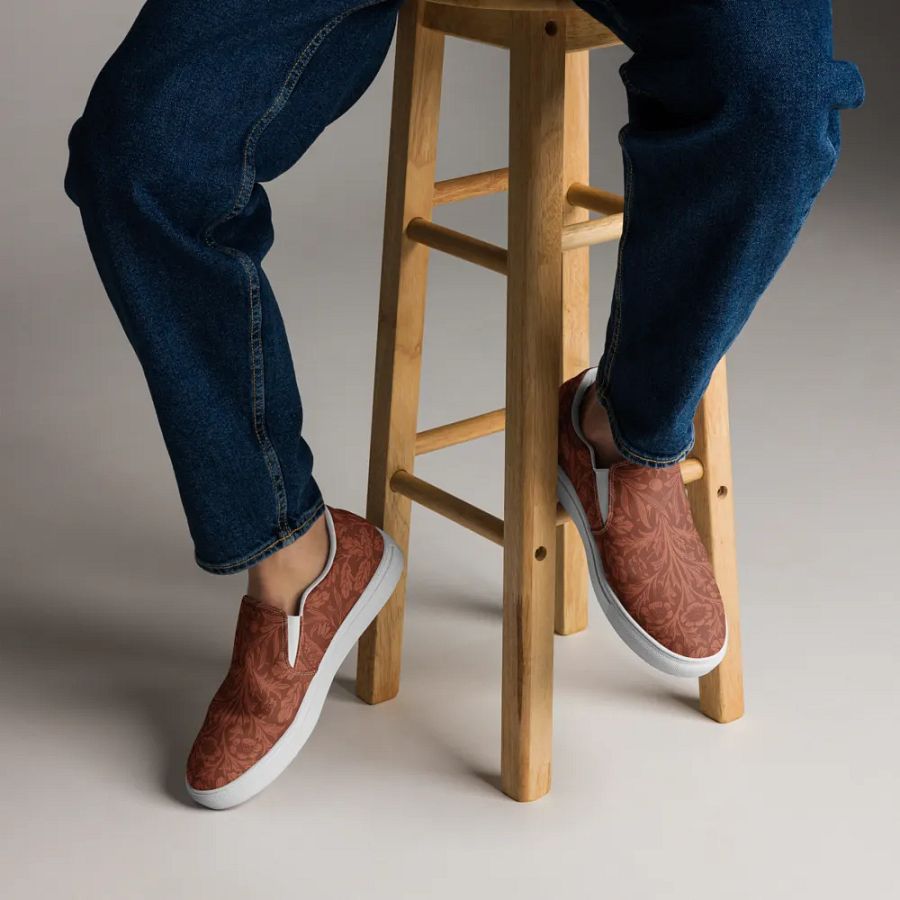 Elegant Brown Men's Slip on Shoes 012 product image (2)