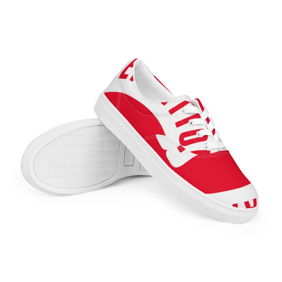 IFBNewsfeed.Org's Women's Lace-Up Canvas Shoes product image (10)