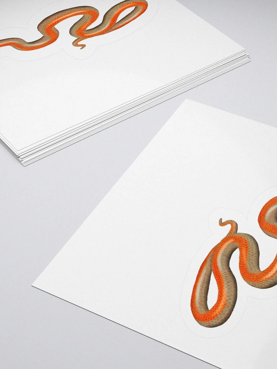 Die-Cut Sticker – Western Groundsnake (Striped) product image (4)