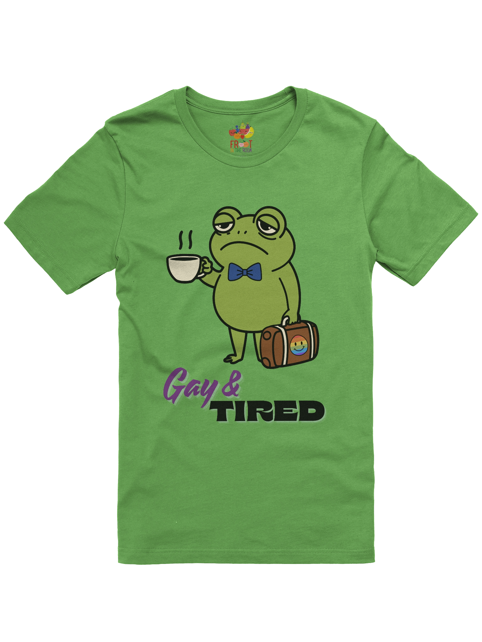 Gay & Tired Frog Tee (Unisex) product image (2)