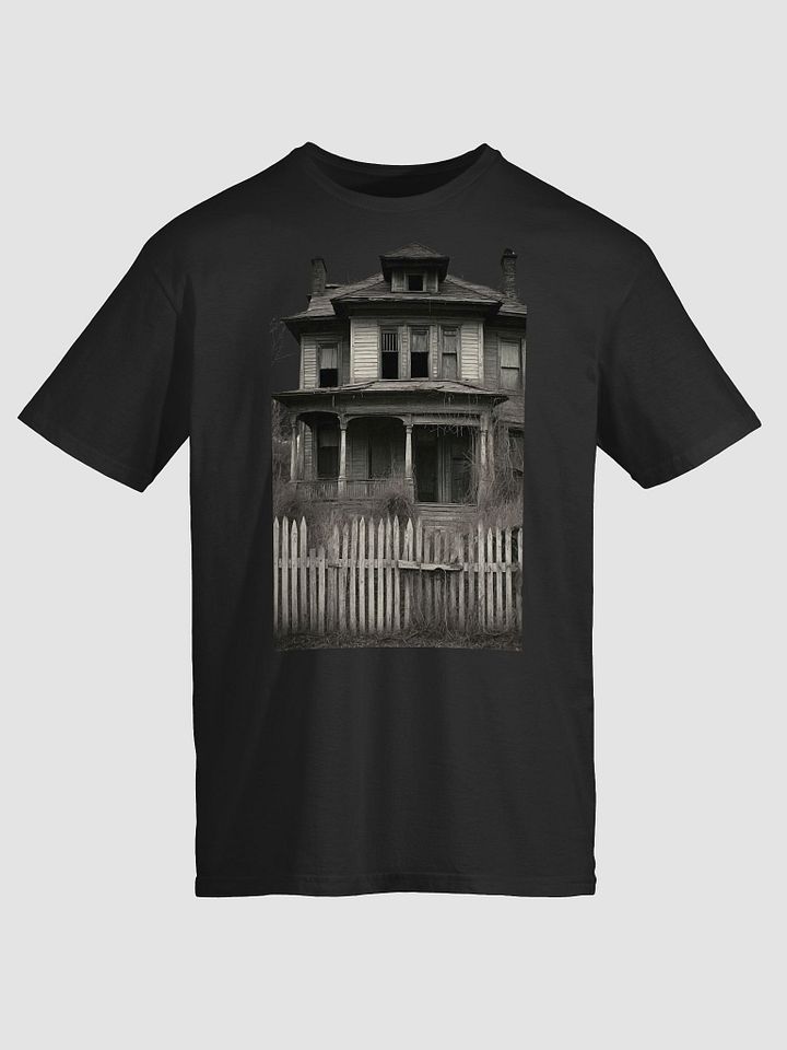 Eerie Abandoned House Unisex T-Shirt product image (2)