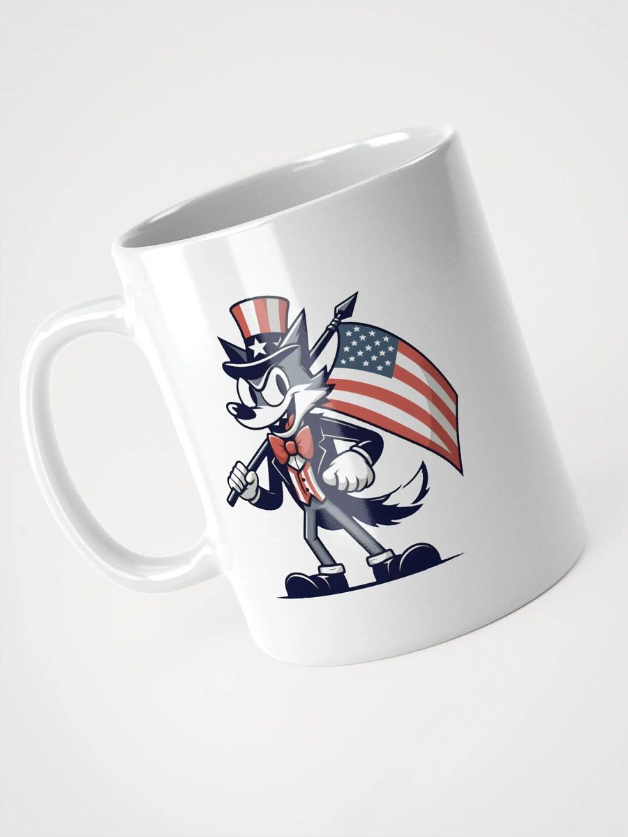 Wolf Uncle Sam Mug product image (3)