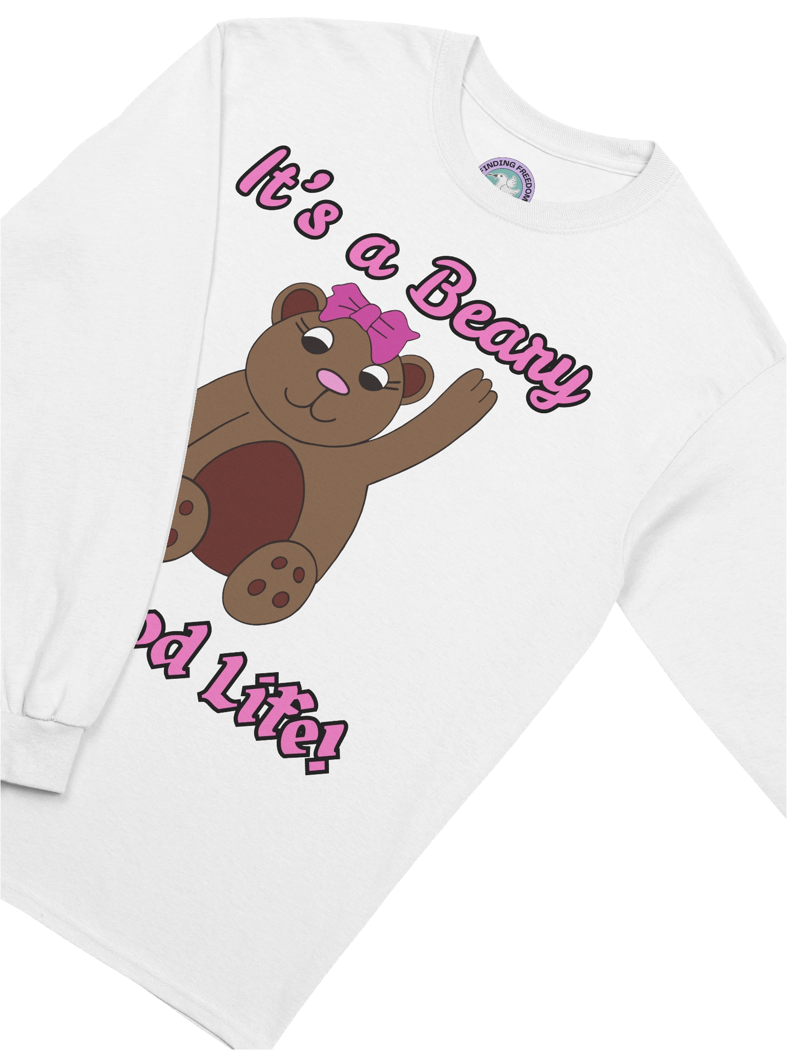 "It's a Beary Good Life!" Long Sleeve Tee for Women 50+ product image (6)