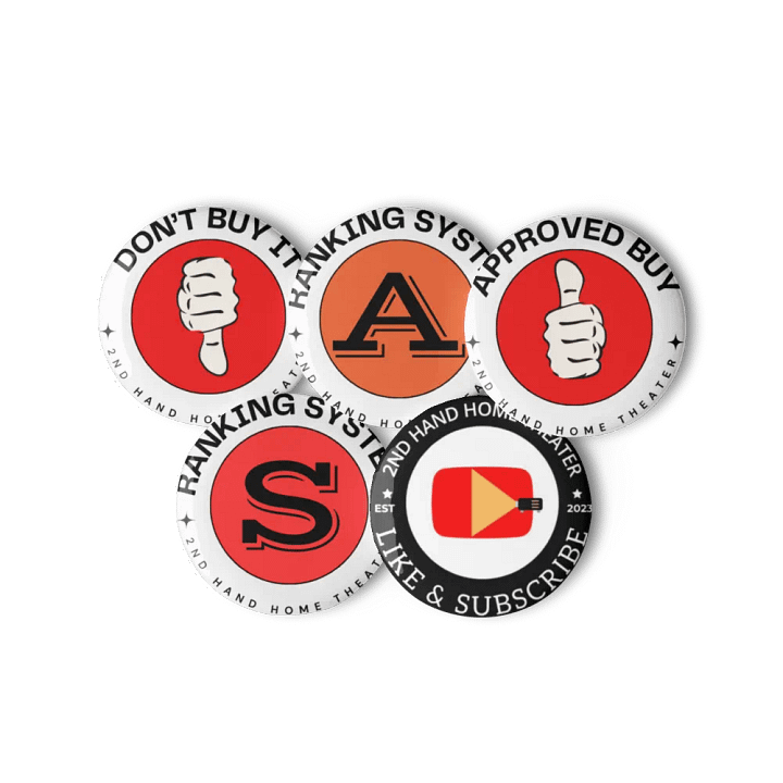 2nd Hand Home Theater Button Pin Set product image (3)