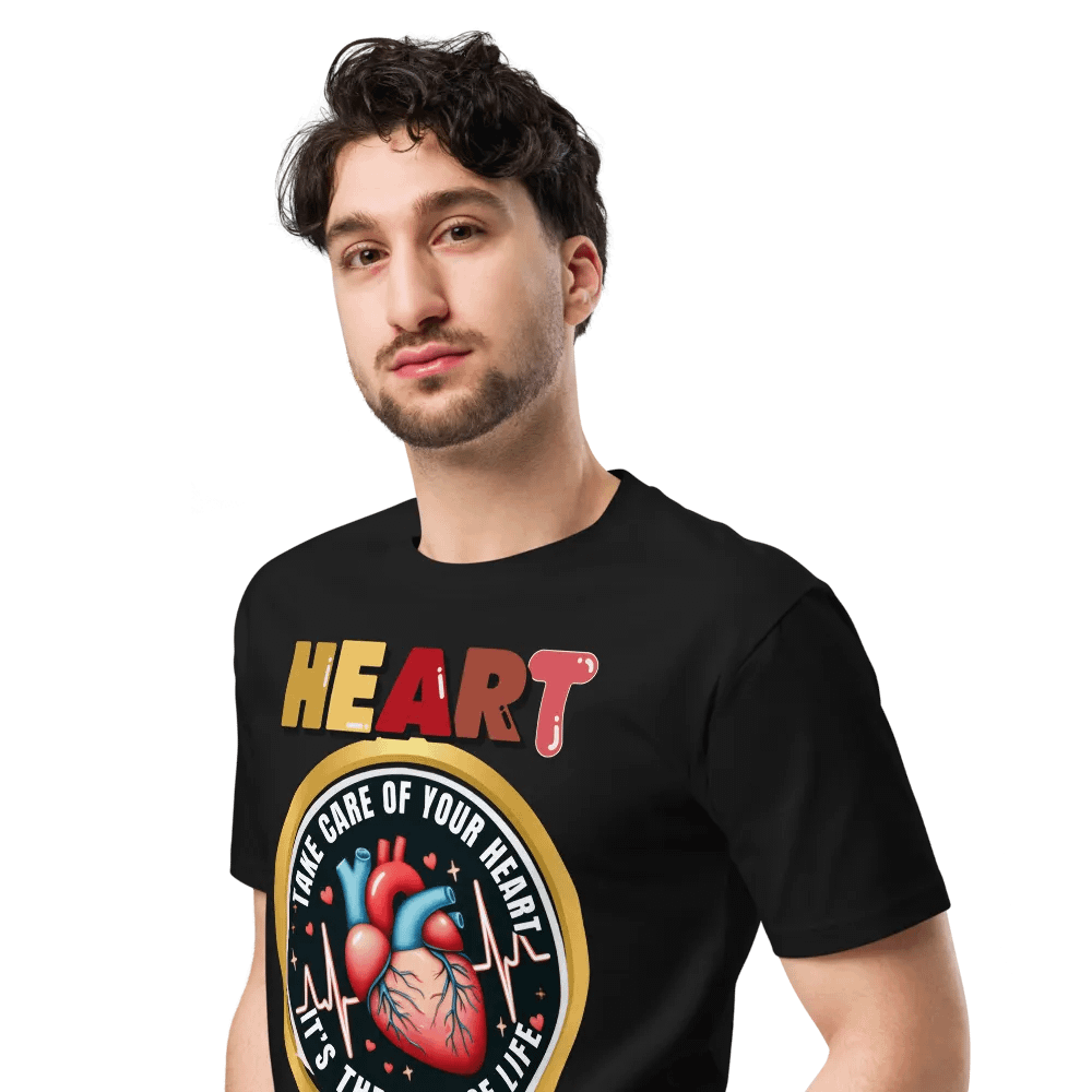 Heartbeat of Life Unisex Premium T-Shirt product image (5)