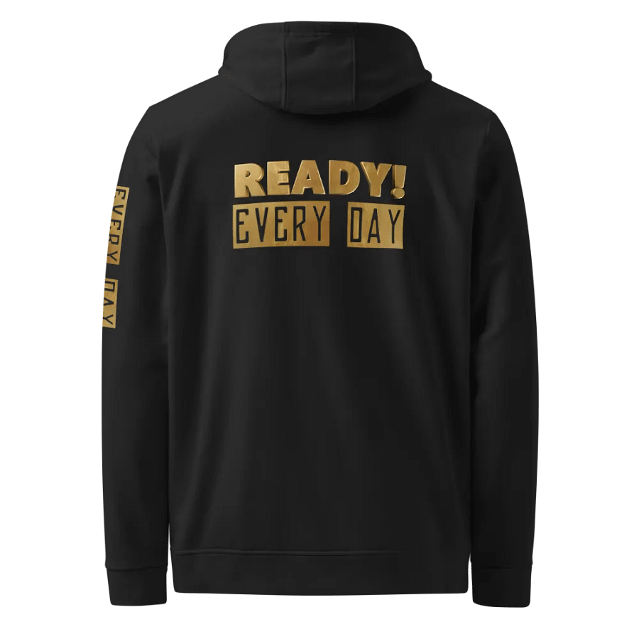 Ready! Every Day - Gold - Minimal | Fleece Hoodie | Adidas | IronSilkTigerCrane product image (2)