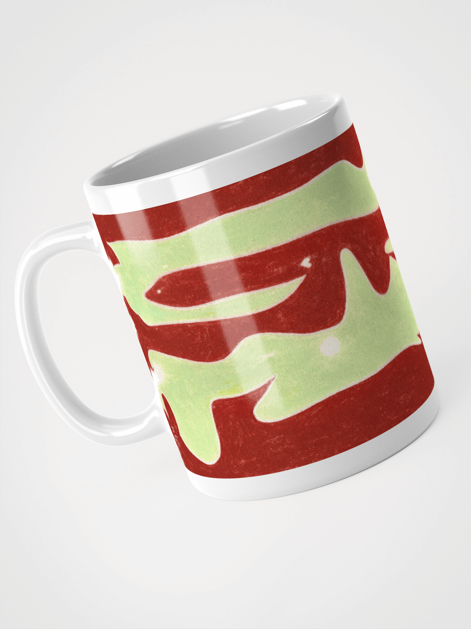 Abstract 3 03.20.09 White Glossy Mug product image (4)