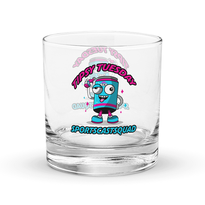 TIPSY TUESDAY "BREWSKI" ROCKS GLASS product image (1)