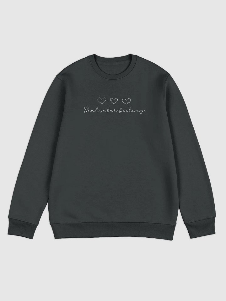 That Sober Feeling, Minimal & Elegant Sobriety Support Sweater product image (1)