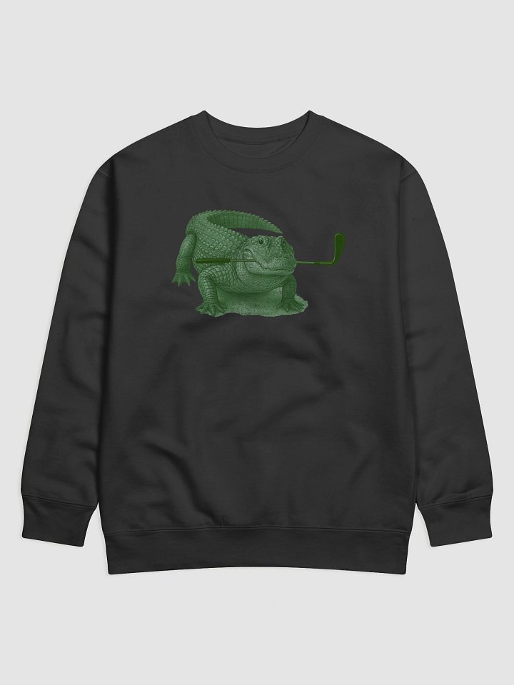 Golfing Gator Premium Sweatshirt product image (2)