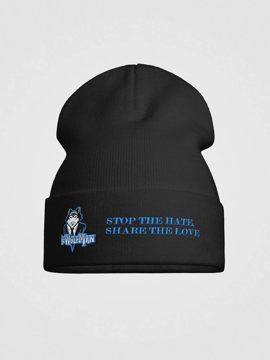 STOP HATE, SHARE LOVE BEANIE product image (1)
