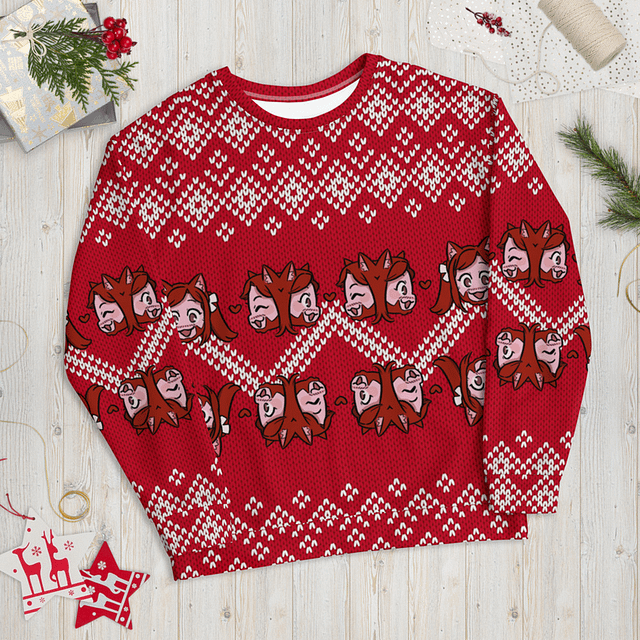 Holiday Maid Sweater - Red product image (1)