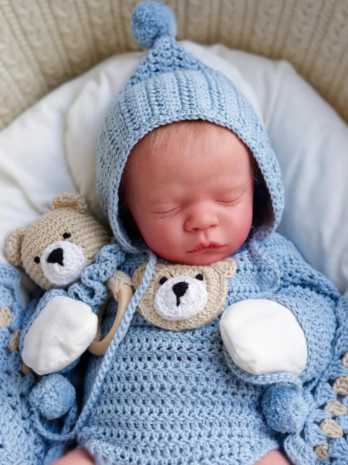 Crochet Pattern: Teddy Bear Baby Rattle product image (3)