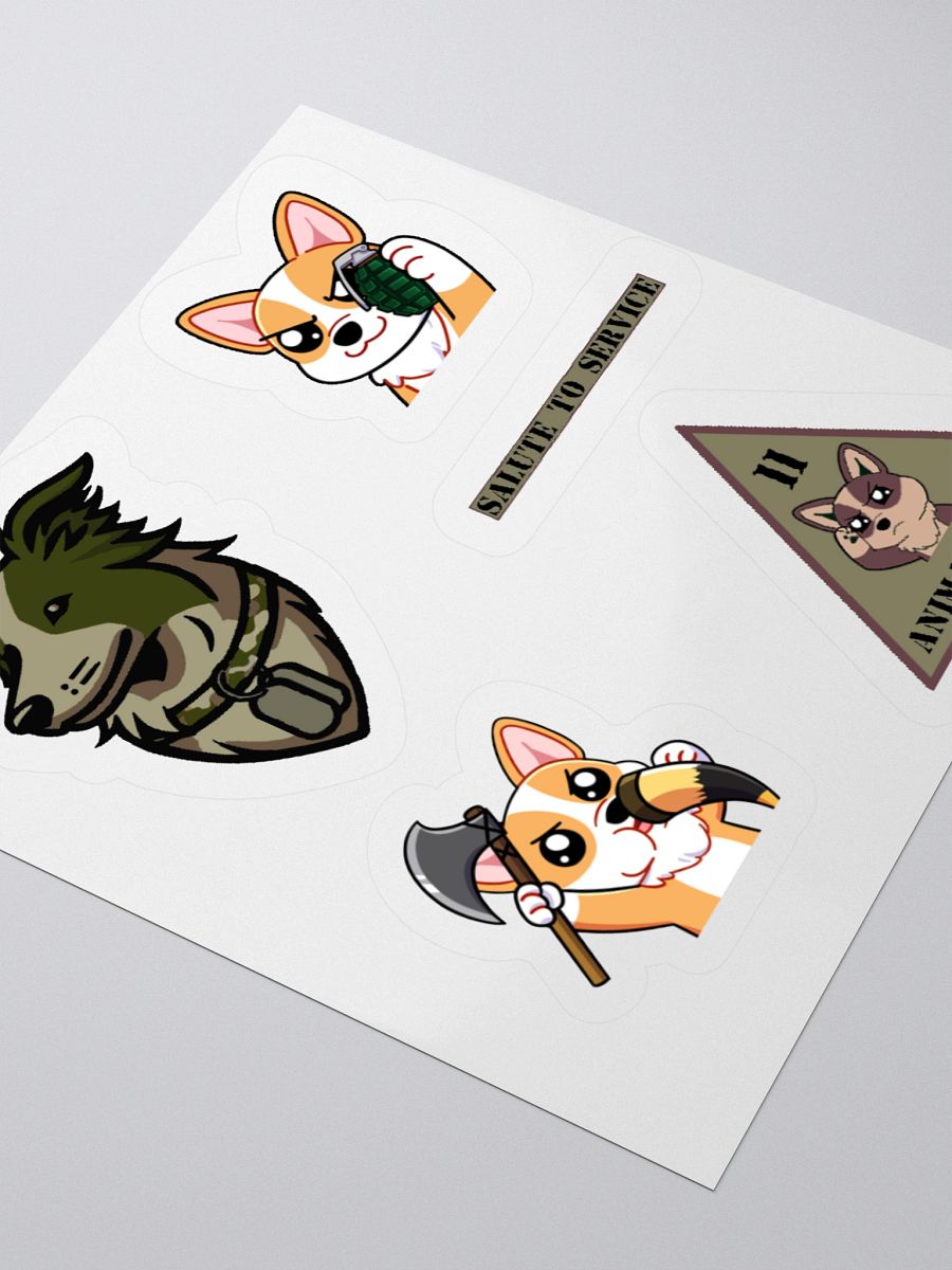 Salute To Service Sticker Set product image (5)