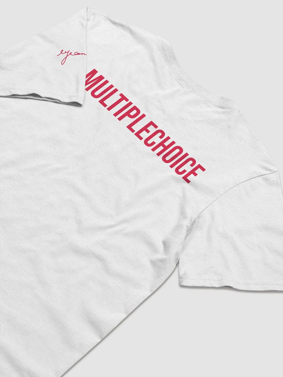 MULTIPLECHOICE White Tee product image (6)