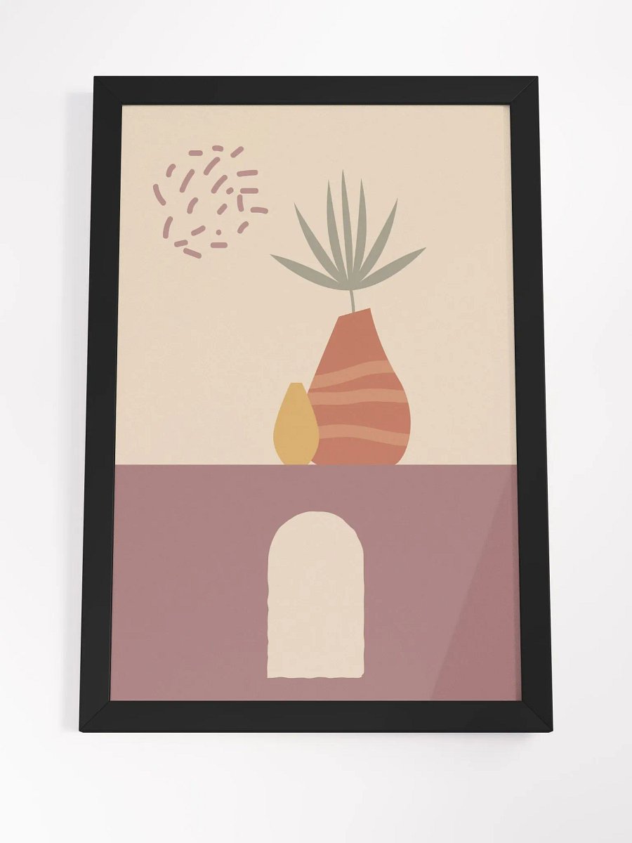 Ethereal Vase Dream - Framed Matte Poster product image (22)