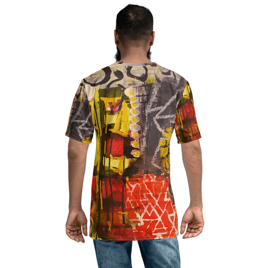 orginal mixed media painting by b.reters, all over print tshirt product image (7)
