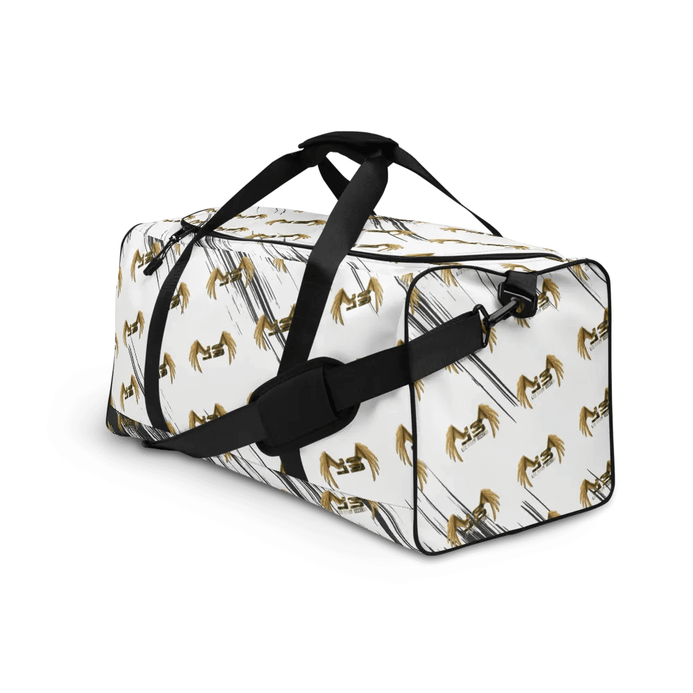 Golden-Winged Mechanical Marvel Duffle Bag product image (10)