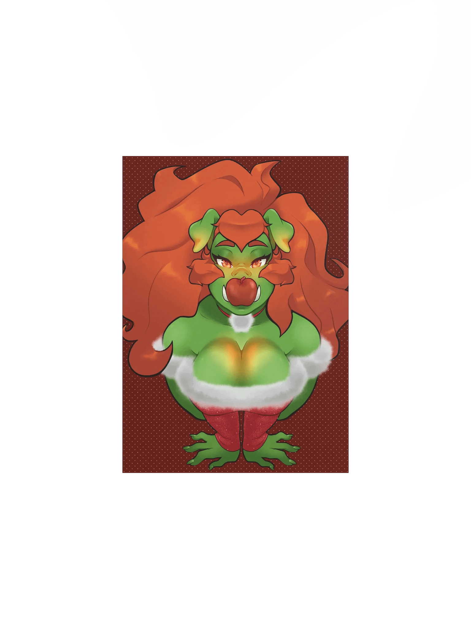 -LIMITED- Christmas Porc Matte Poster product image (1)