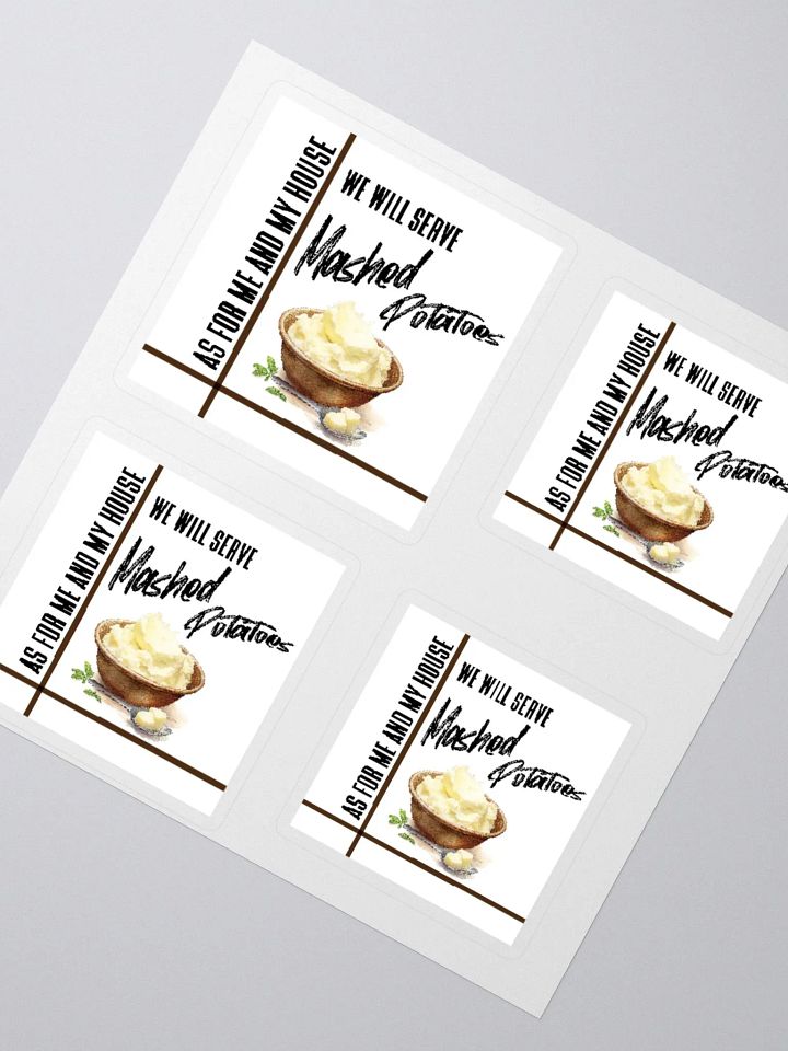 Mashed Potatoes Sticker Sheet product image (4)