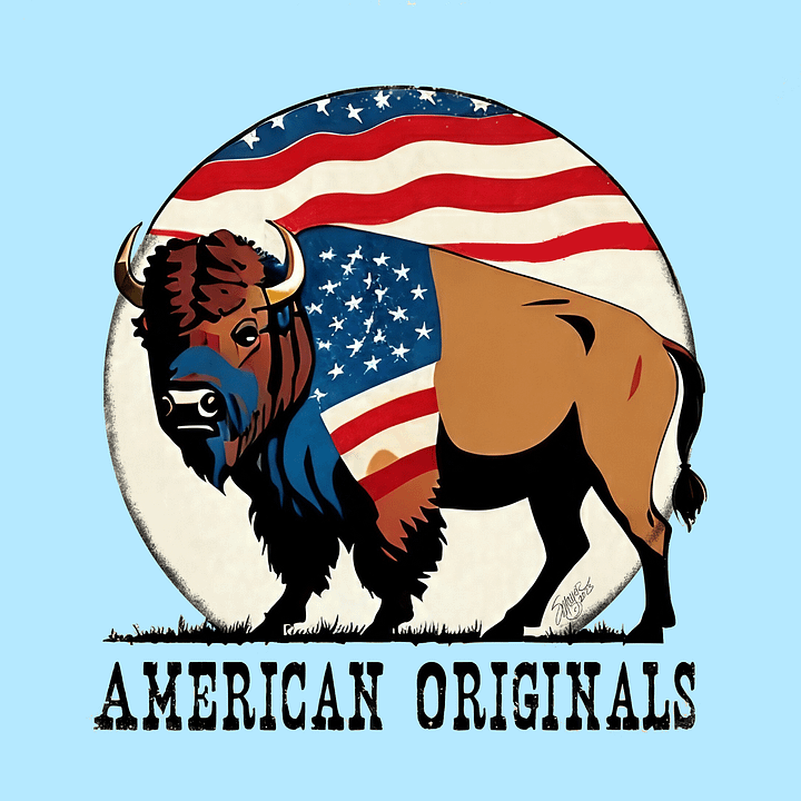 American Originals Bison Embroidery Patch product image (2)