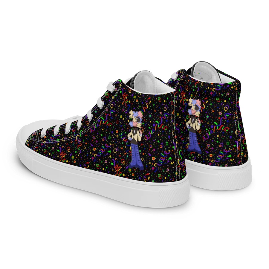 Black Arcade and White Chibi Jiggy Sneakers product image (4)