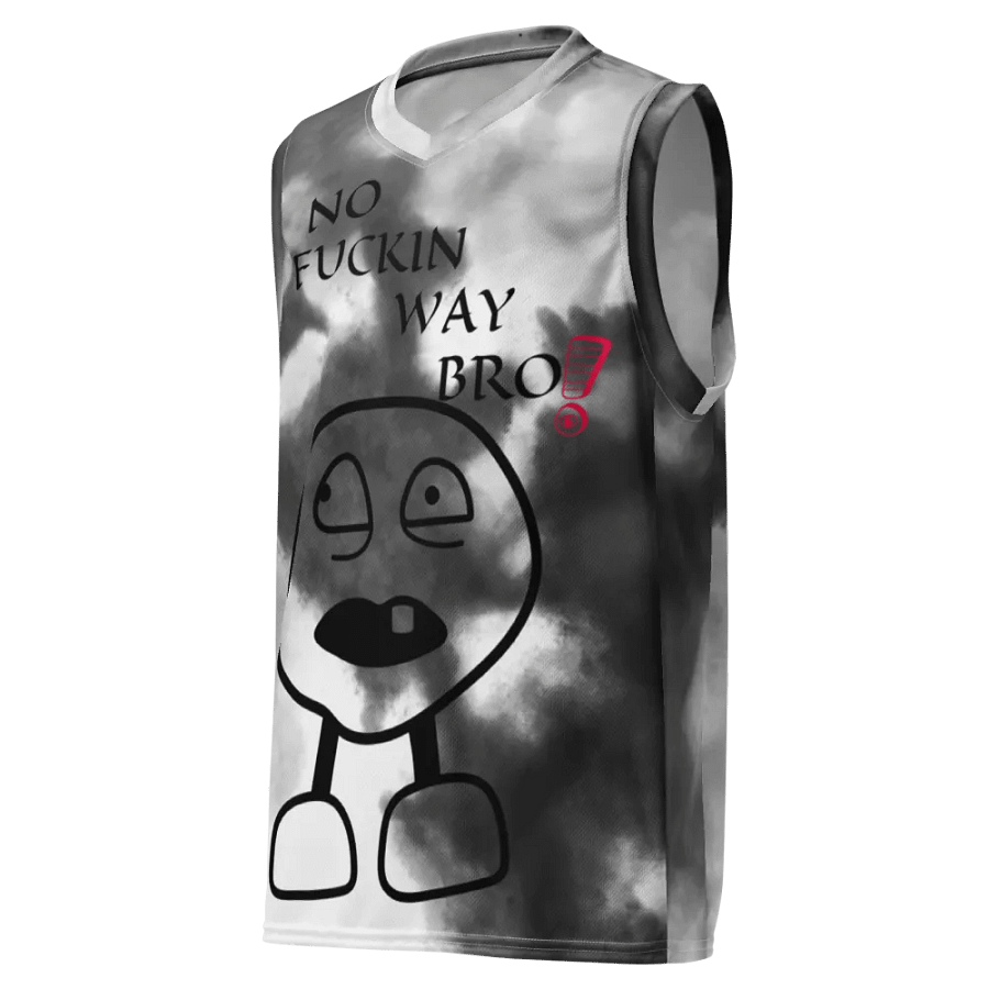 Shocked Expression All-Over Print Basketball Jersey product image (1)
