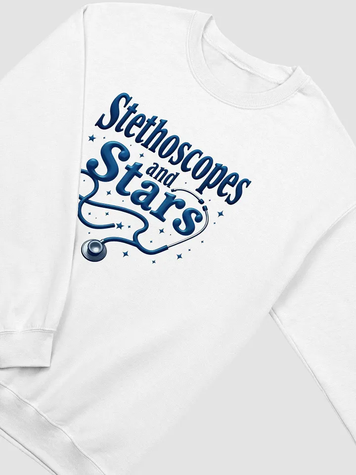 Stethoscopes and Stars Crewneck Sweatshirt product image (13)