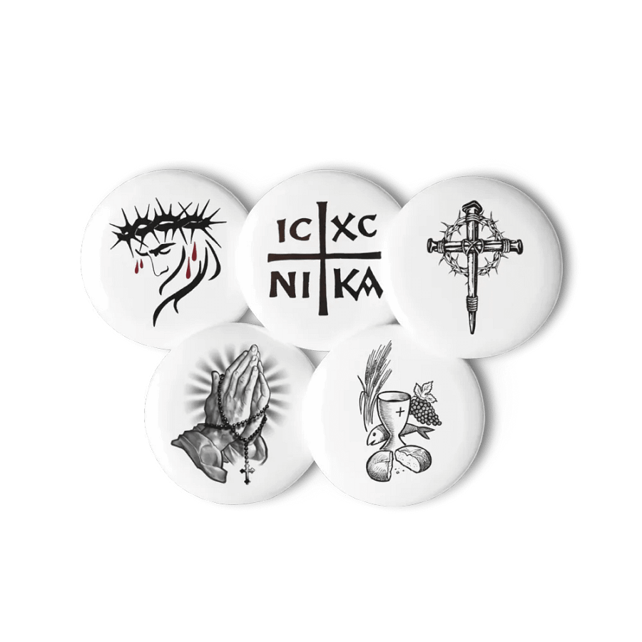 Christian Signs 1 Pin Button Set product image (11)