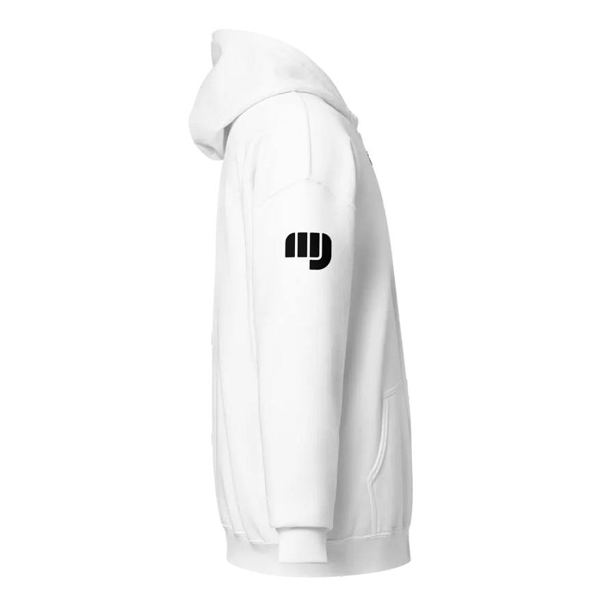 MJ'S UNI-S3X ZIP H00DI3 WHIT3 product image (8)