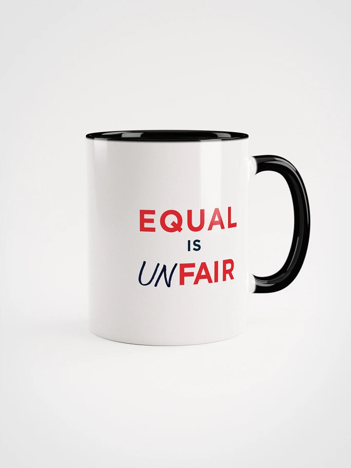 The Yaron Brook Show Equal is Unfair Ceramic Mug - Sip in Style! product image (1)