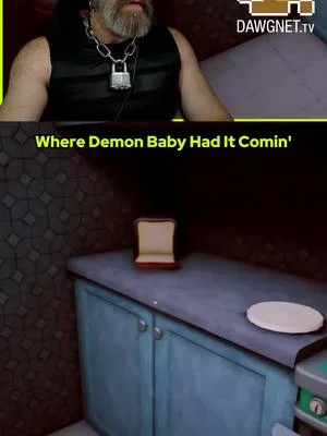 Don't worry, it's a demon. 👍 #videogames #gaming #gamer #gaymer #lgbtq #twitch #streamer #thebabyinyellow #demonchild