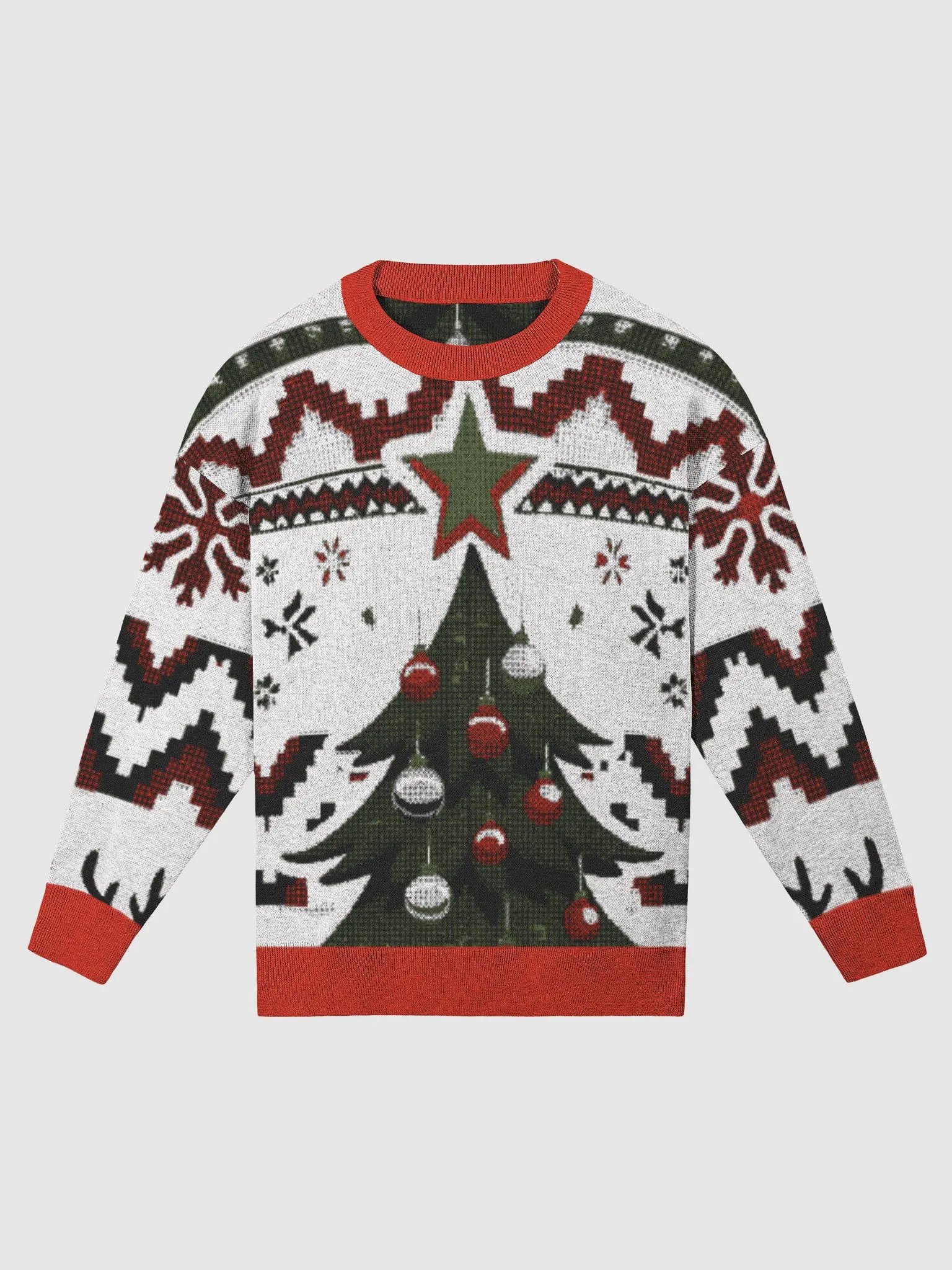 Festive Ugly Christmas Knit Sweater product image (4)