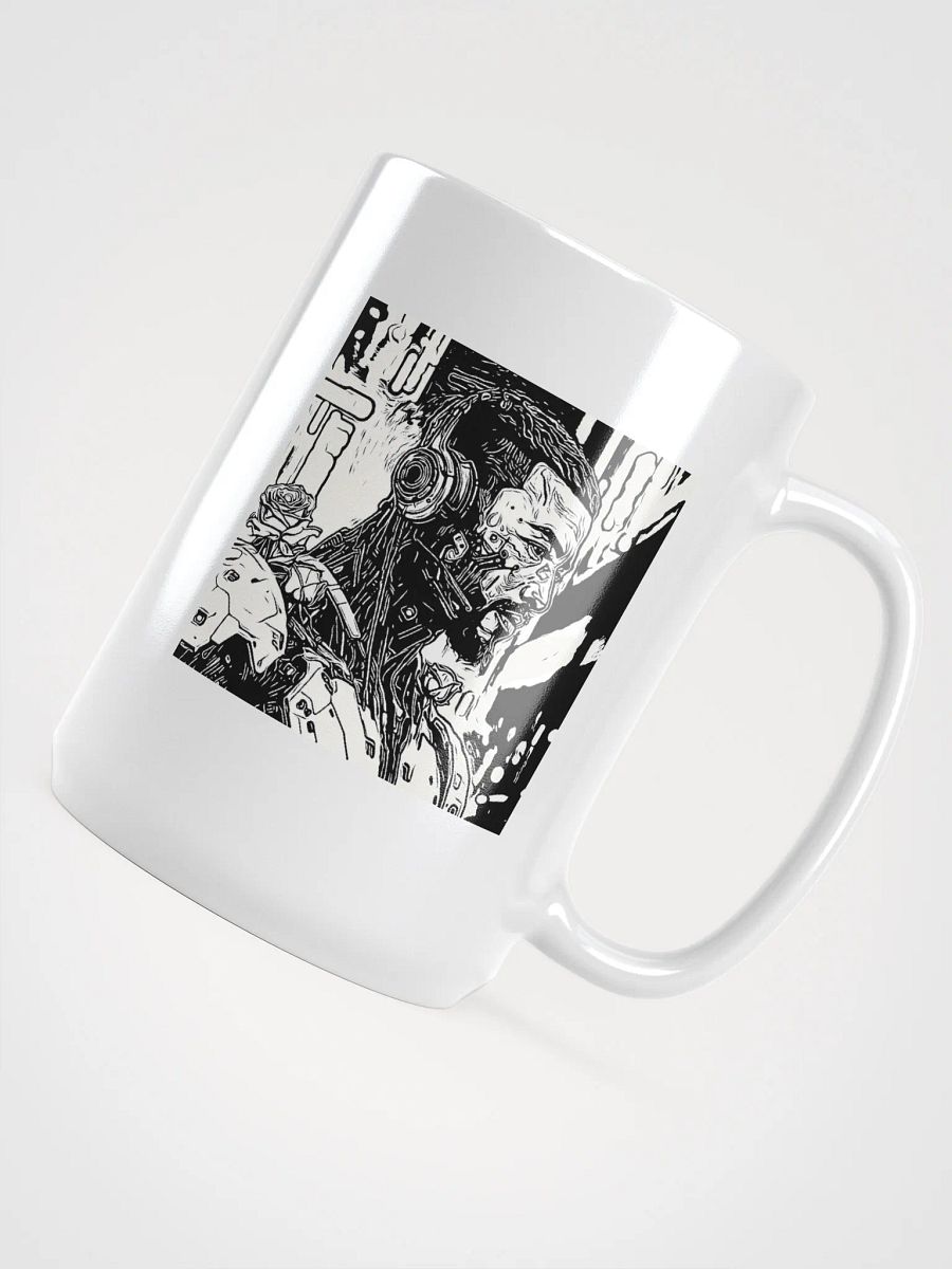 Cyber Serenity Mug - digital art mug product image (3)