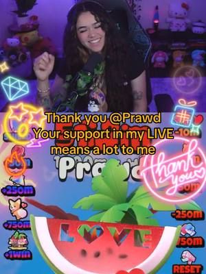 Prawd, thank you for the incredible support in my LIVE! I will keep creating better LIVE content! @Prawd #tiktoklive #livehighlights #livegift #galaxy #sunglasses 