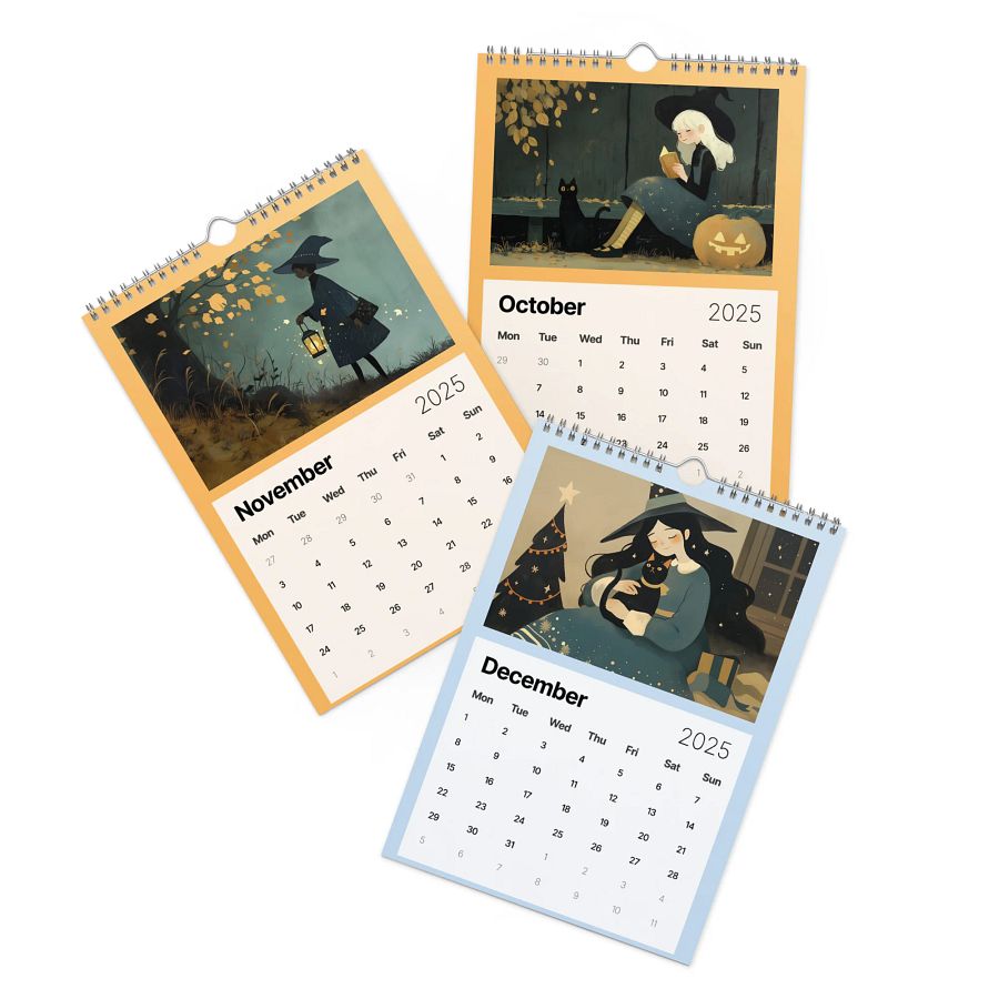 Witchy calendar 2025 product image (5)