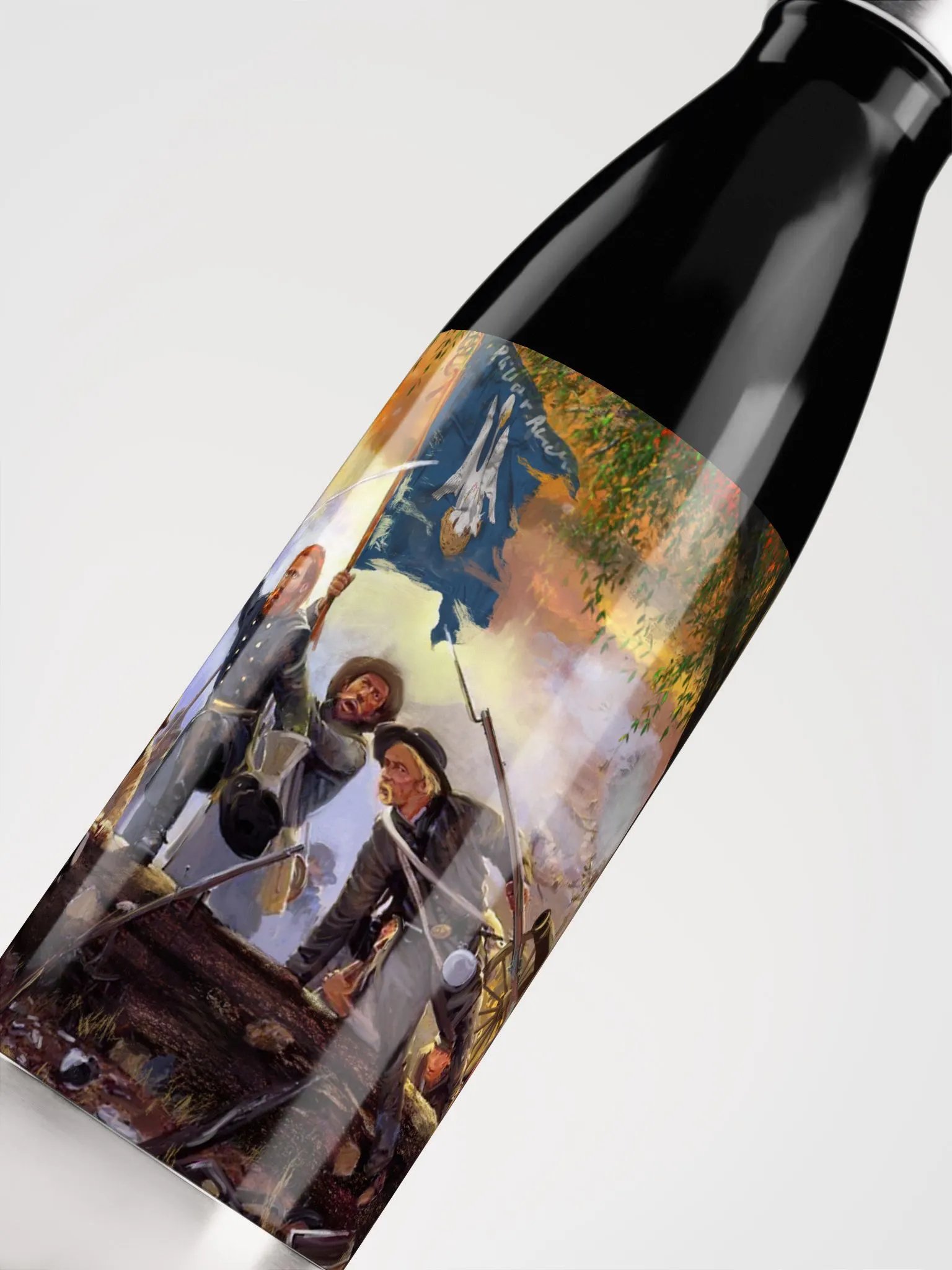 7th LA Pelican Regiment Stainless Steel Bottle product image (5)