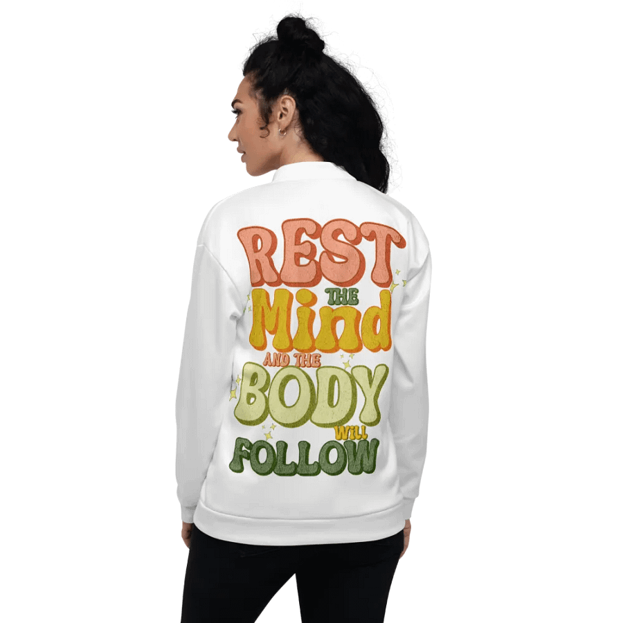Mindful Reflections All-Over Bomber Jacket product image (3)