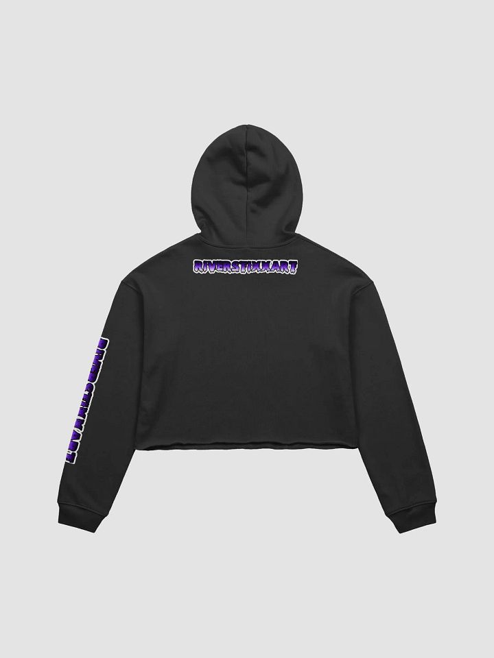 Flower Skull Crop Hoodie product image (2)