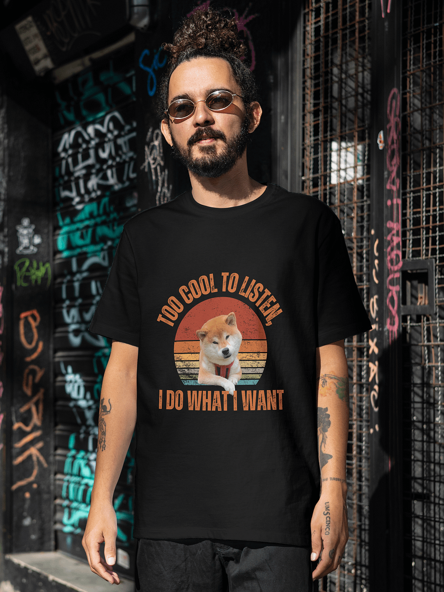 Rebel Shiba Inu Graphic Tee product image (4)