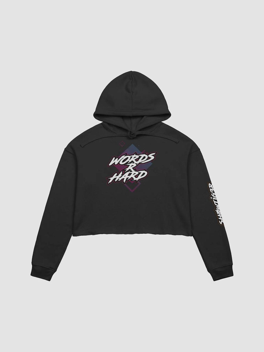 Words R Hard - Women's Crop Hoodie product image (2)