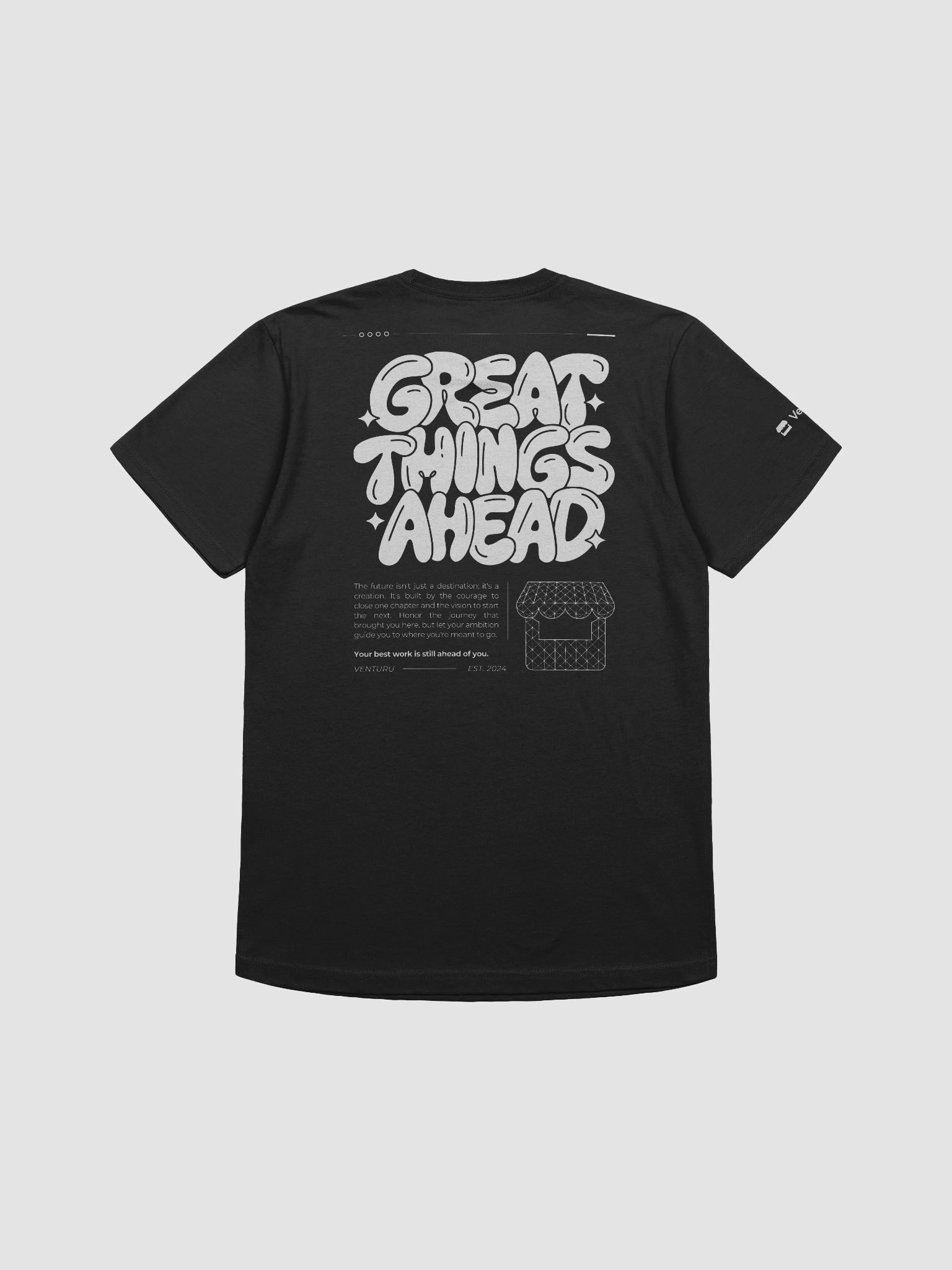 Great Things Ahead Dark Tee product image (4)