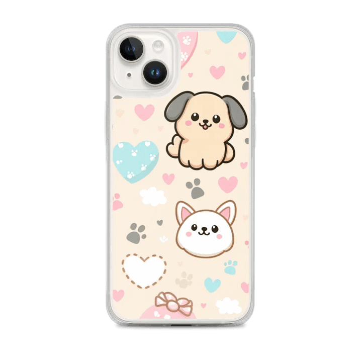 Whimsical Friends MagSafe® Clear Case product image (1)